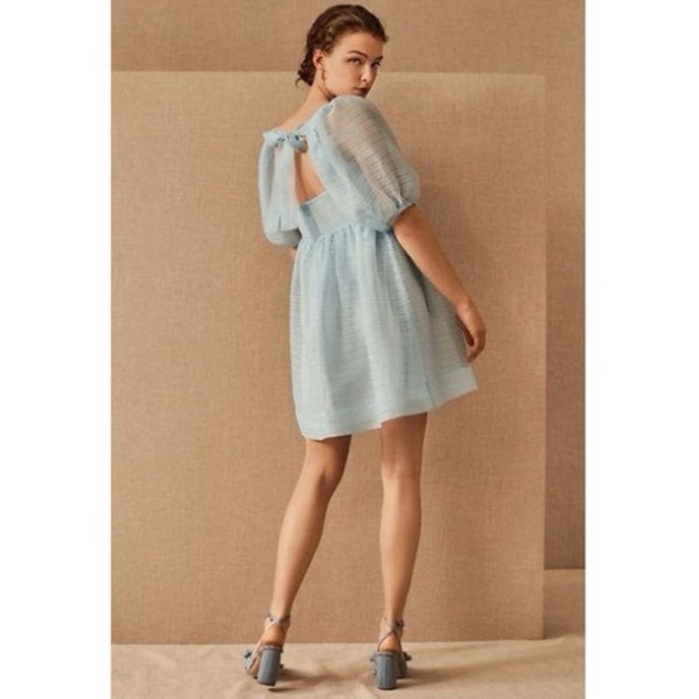BHLDN x Free People Alaine Puff Sleeve Organza Dress - Picture 3 of 9